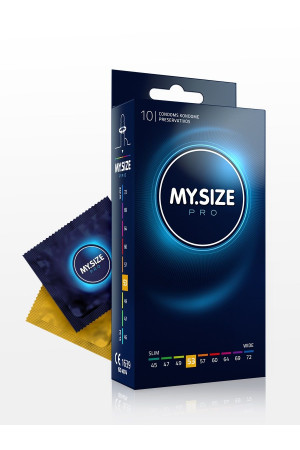 Презервативы MY.SIZE размер 53 - 10 шт.