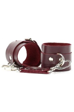 Бордовые наручники Maroon Handcuffs