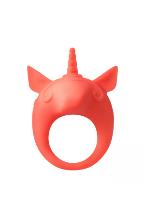 Оранжевое эрекционное кольцо Unicorn Alfie