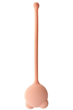 Бежевый вагинальный шарик Omicron